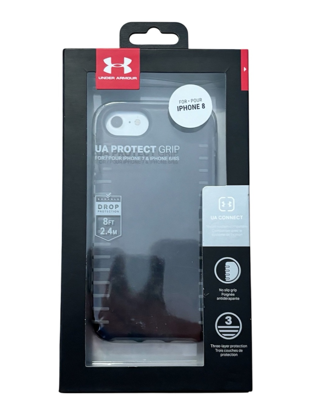 Under Armour UA Protect Grip Case Iphone 8 New in Opened Box